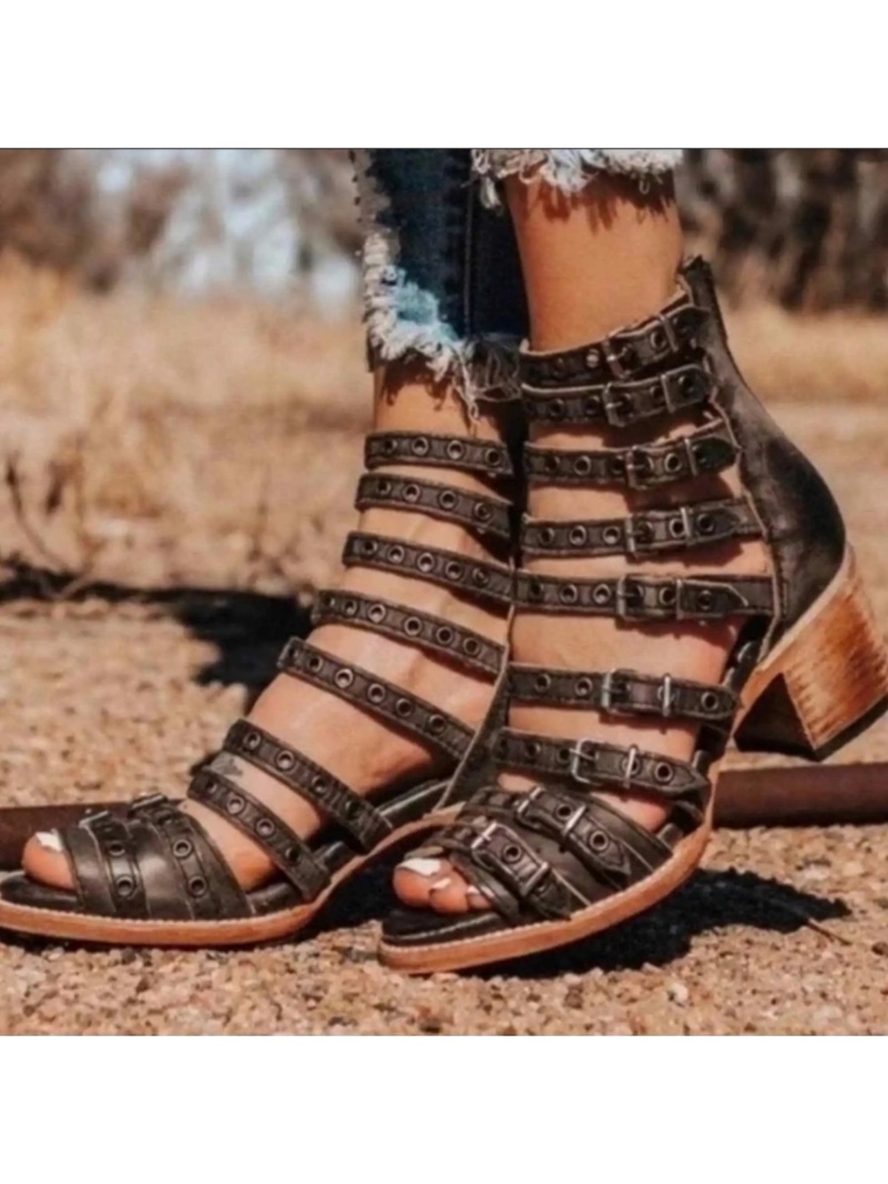 Freebird Cassandra Ankle Shoe Black